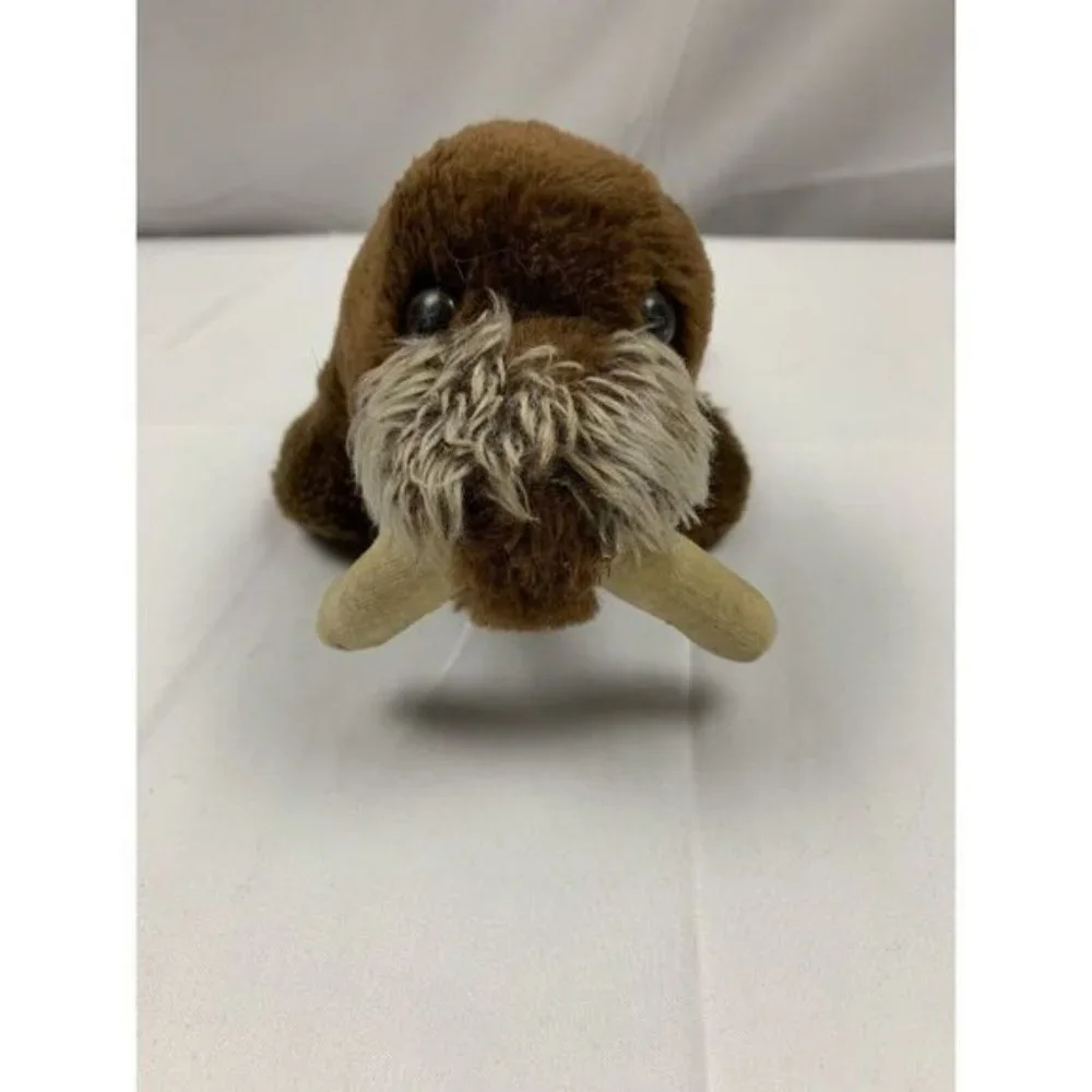Vintage 1975 R. Dakin Walrus Plush San Francisco Nutshell Weighted EUC